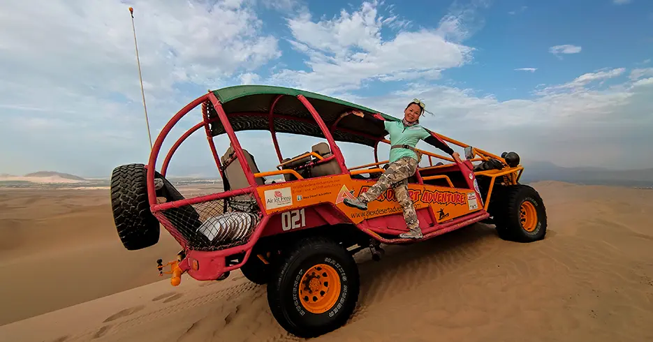 buggy nas dunas de Huacachina