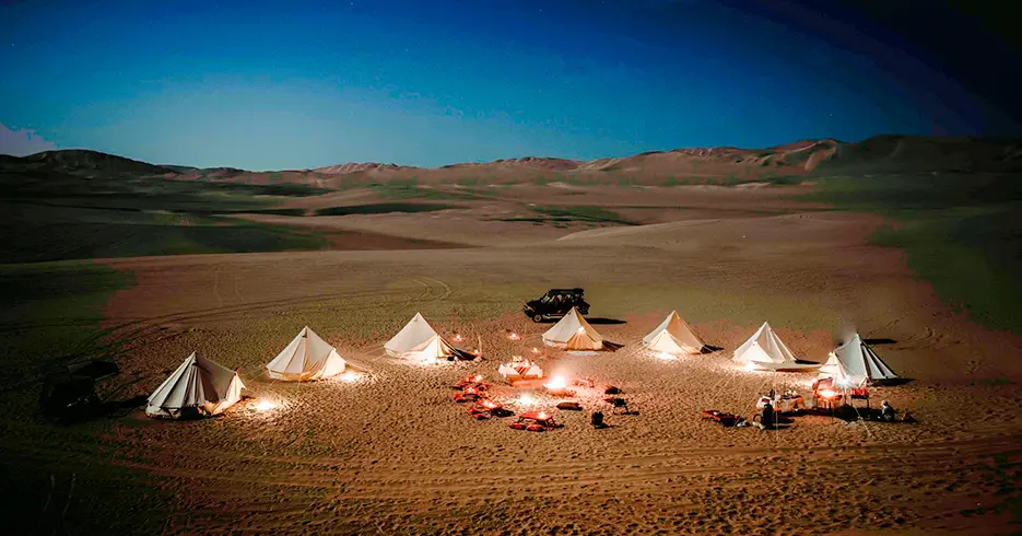 glamping em Huacachina