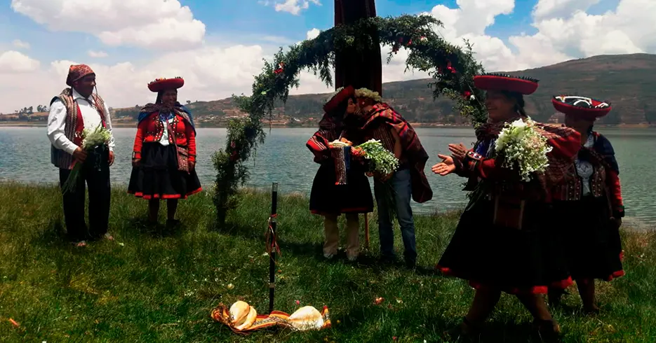 Casamento andino em Chinchero, Cusco