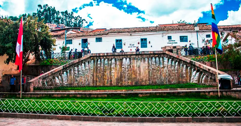 Praça San Blas perto da Plaza de Armas de Cusco