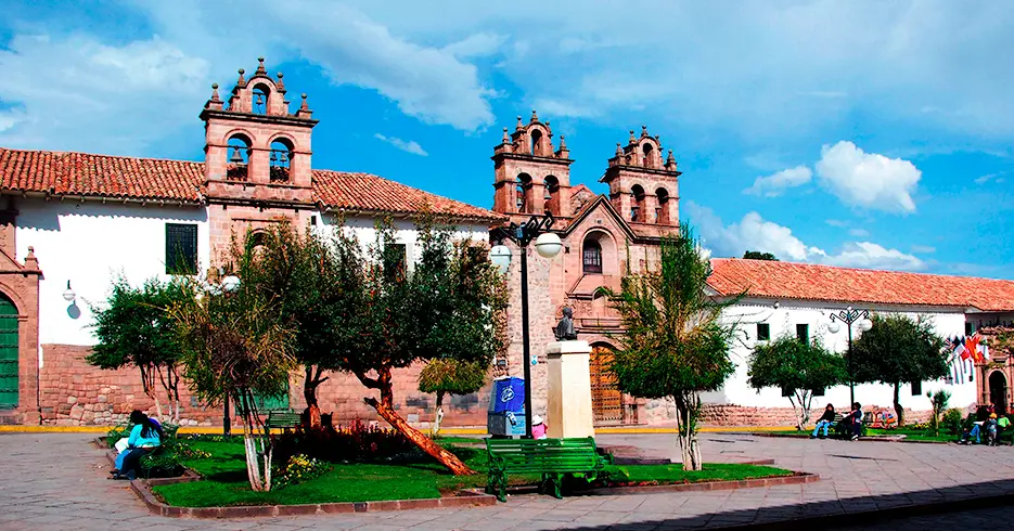 Praça das Nazarenas perto da Plaza de Armas de Cusco