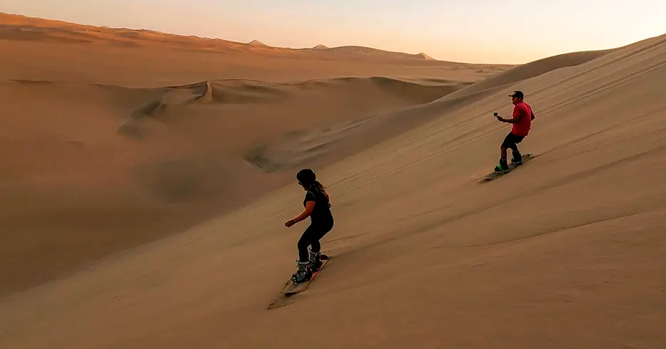 sandboard em huacachina - ica