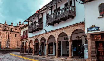 Colonial Architecture in Cusco Historic Center